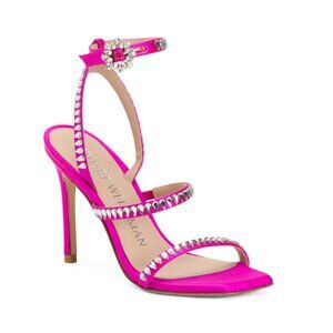 STUART WEITZMAN Flamingo Made In Spain Gmct 100 Strappy Sandals